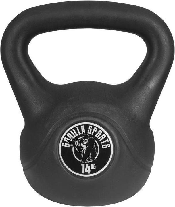 Produktbild Gorilla Sports Kettlebell Cement (1 x 14 kg)