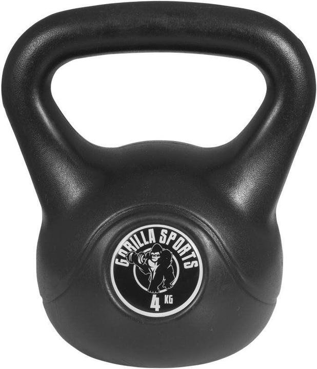 Produktbild Gorilla Sports Kettlebell Cement (1 x 4 kg)