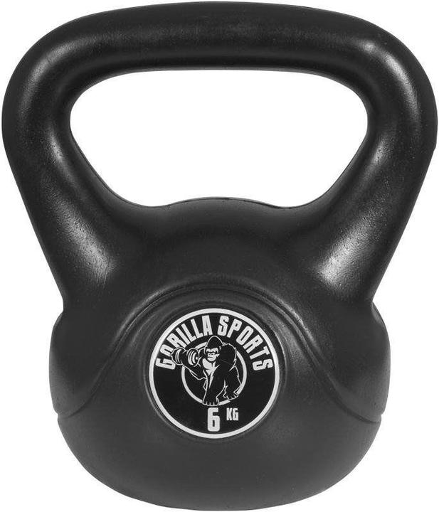 Gorilla Sports Ciment pour kettlebell (1 x 6 kg)