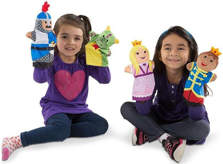 Immagine prodotto Melissa & Doug Burattini a mano "Amici nel palazzo