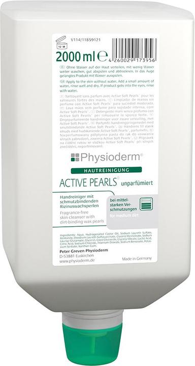 Physioderm ACTIVE PEARLS® Hand Cleaner 2.0 litre (2000 ml)