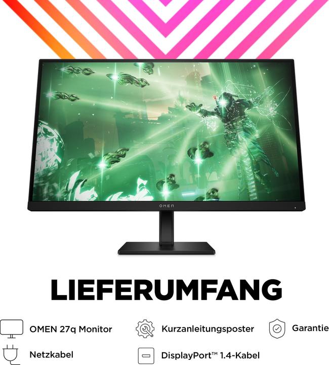 Immagine prodotto HP Omen 27q (2560 x 1440 pixel, 27")