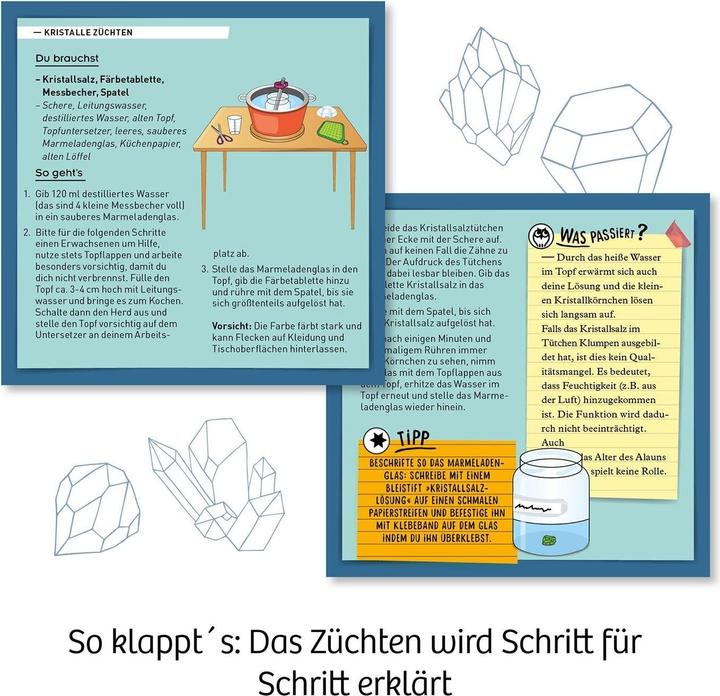 Produktbild Kosmos Rote Kristalle selbst züchten