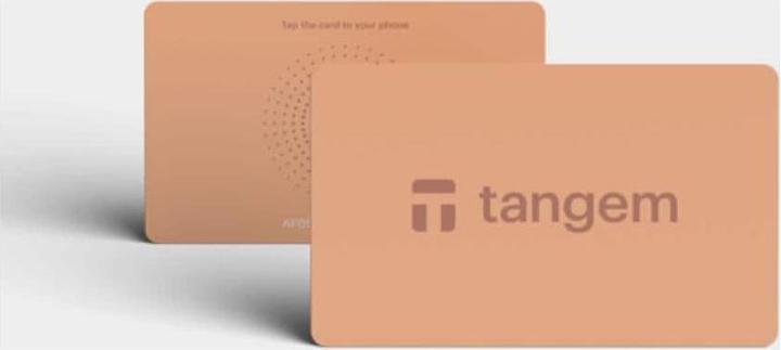 Actual product image Tangem 2.0 - 3 Card Set - Pastel (Bitcoin, Others)