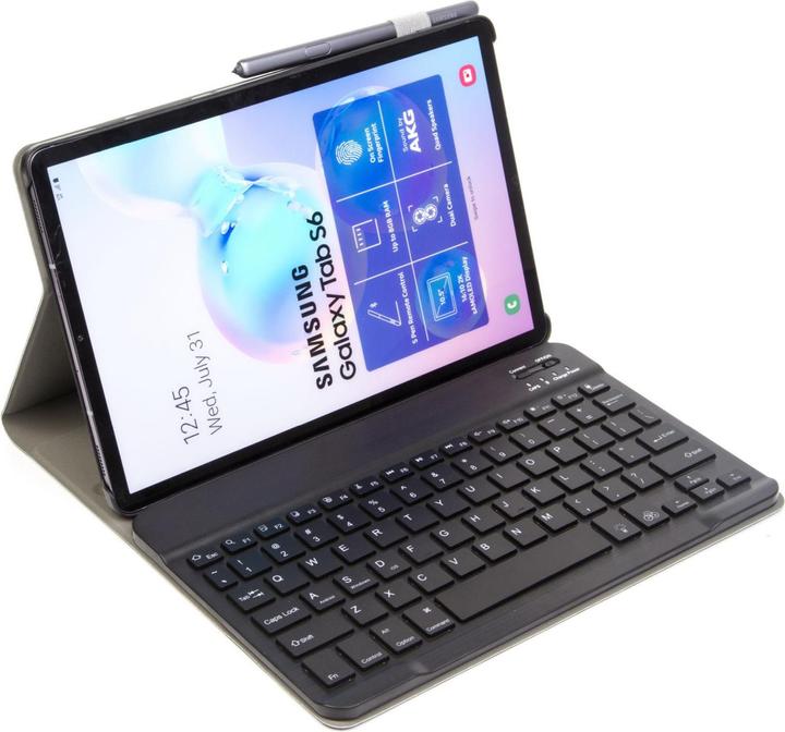 Actual product image Lobwerk 2in1 Bluetooth Keyboard and Cover for Samsung Galaxy Tab S Tab S6 SM-T860 SM-T865 10.5 Inch Case Sh (X)