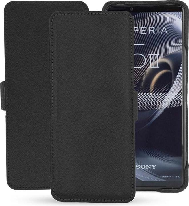 Actual product image Noreve Horizontal leather flap shell (Sony Xperia 5 III)