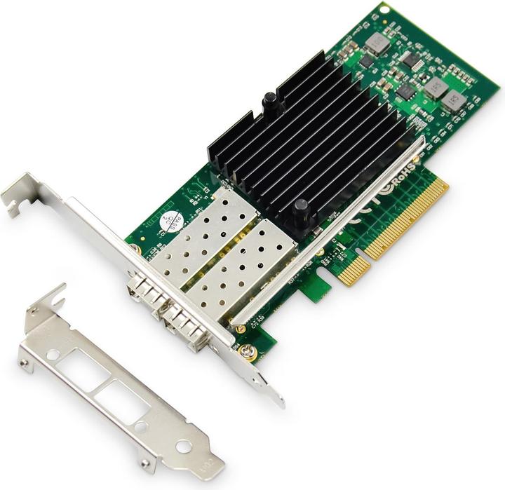 Digitus SFP 2 Port 10G PC/Expresskarte Intel JL82599ES Chipset Optical und Copper Module (Mini PCI Express)