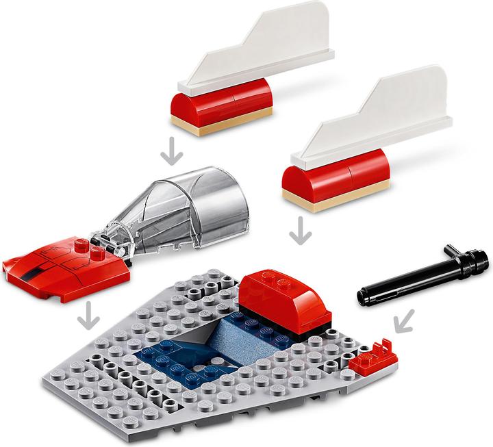 Actual product image LEGO Rebel A-Wing Starfighter (75247, LEGO Star Wars)