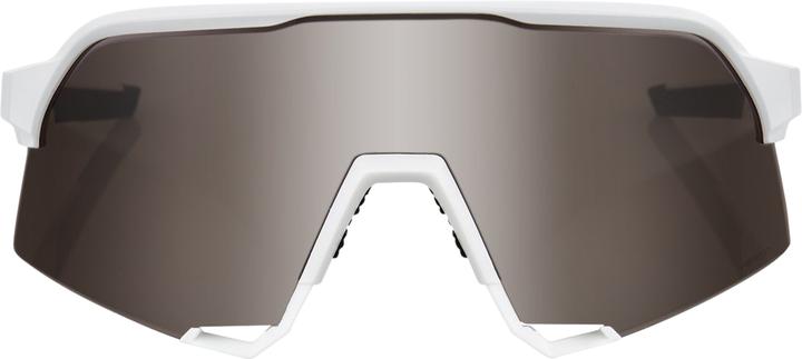 Actual product image 100% S3 Glasses Matte White (Mat white, Silver)