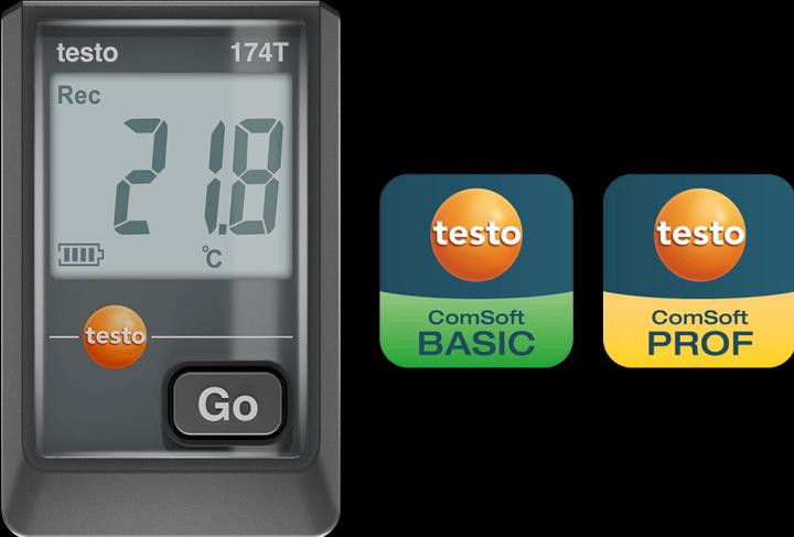 Produktbild Testo Mini-Datenlogger 174 T / USB-C