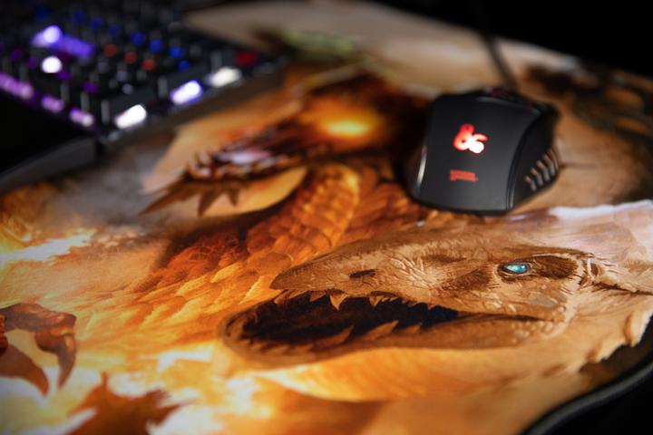 Actual product image Konix Dungeons & Dragons Mouse Pad Rise of (XXL)