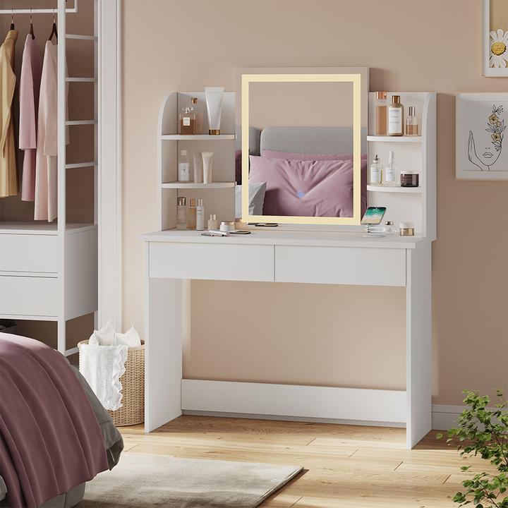 Produktbild Vicco Charlotte mit Beleuchtung (106 x 142 x 40 cm)