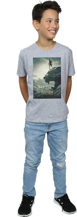 Image du produit T-shirt garçon Black Panther Poster (116)