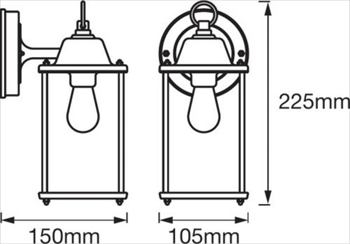 Produktbild Ledvance Endura Classic Lantern (E27, IP23)