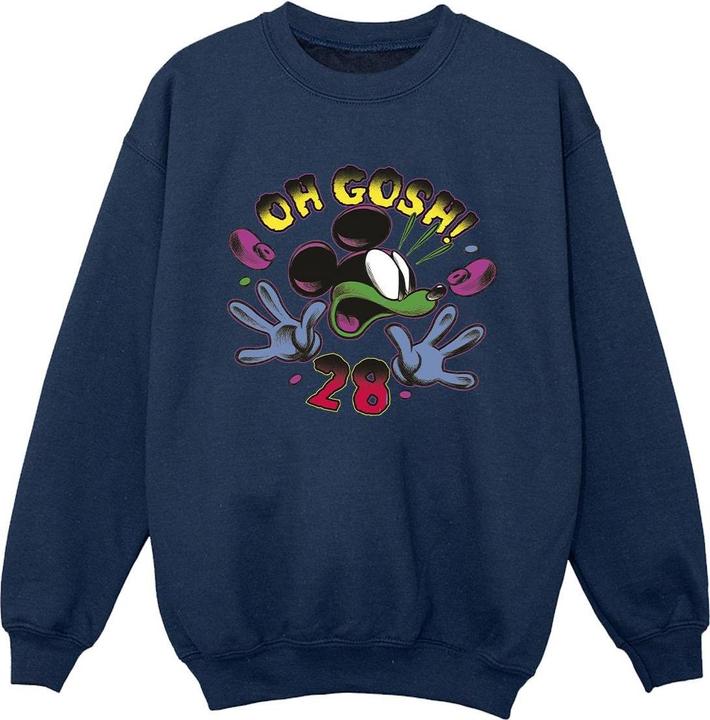 Actual product image Disney Boys Mickey Mouse Oh Gosh Pop Art Sweatshirt (128)