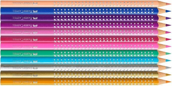Immagine prodotto Faber-Castell Sparkle (Multicolore, 12 x)