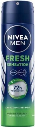 Produktbild NIVEA Men Fresh Sensation Antiperspirant 150Ml (Spray, 150 ml)