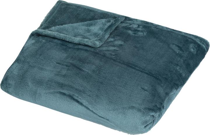 Immagine prodotto Atmosphera Gamma Plaid 150X200Cm Petrolio Poli. 100% riciclato (150 x 200 cm)