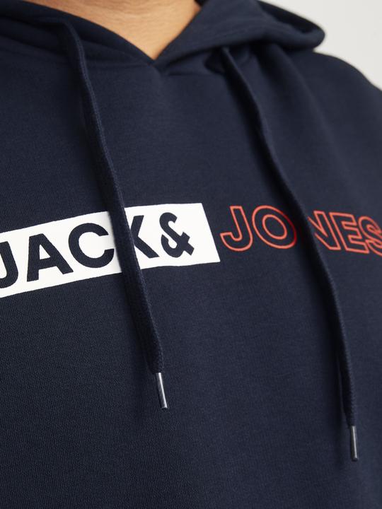 Produktbild Jack & Jones Jjecorp Logo Sweat Hood Play Noos Pls (4XL)