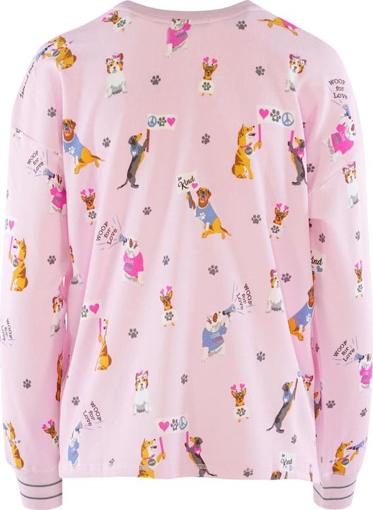 Actual product image Pj Salvage Woof of Love" pyjama top (36)