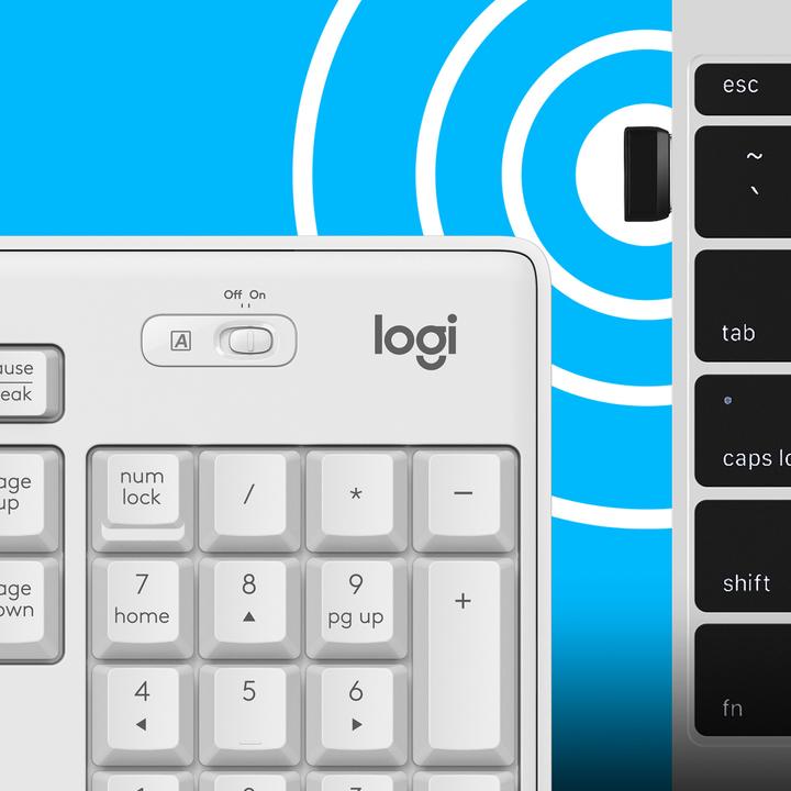 Actual product image Logitech MK295 Silent (US, Wireless)
