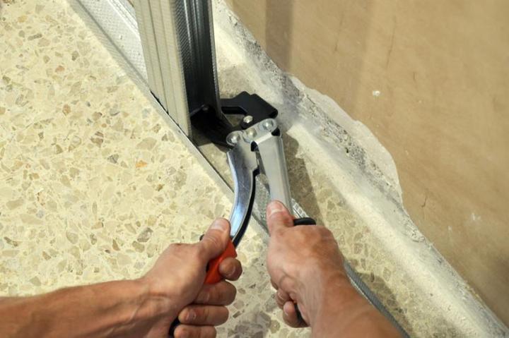Actual product image Edma Plaster profile pliers ERGOTOP, two-handed