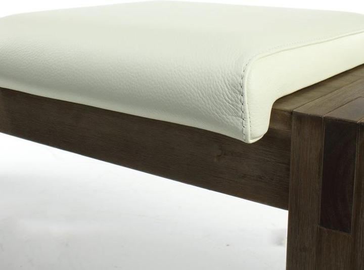 Produktbild SIX Klemmkissen Leder No. 897 Weiss (40 x 40 x 7 cm)