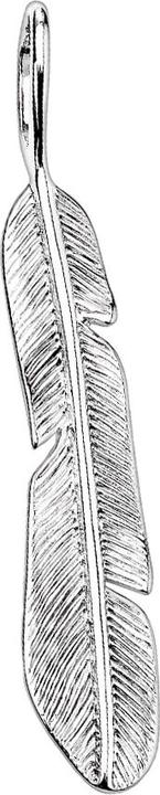 Produktbild Star Piercing Anhänger silber Feder (Chirurgenstahl 316L)