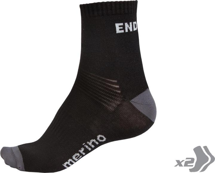 Endura Pack de 2 Paires de BAABAA Merino 2012