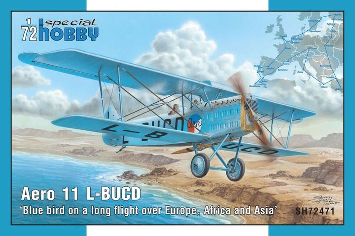 Image du produit Special Hobby Blue bird on a long flyight over Europe, Africa and Asia (Aero 11 L-BUCD)