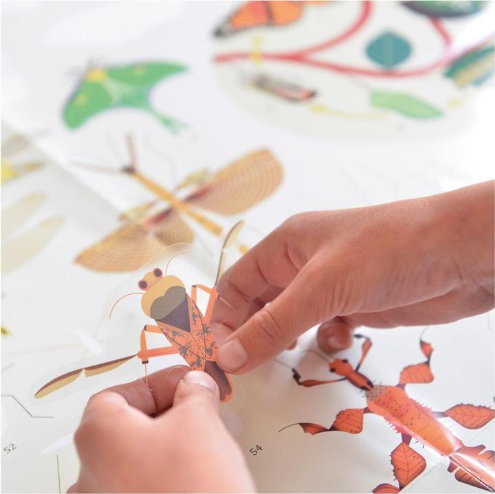 Immagine prodotto Poppik Poster didattico con adesivi Insetti