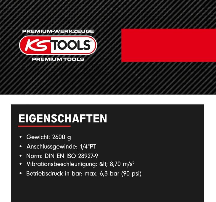 Produktbild KS Tools Druckluft-Nadelentroster 515.3070 (Nadelentroster)