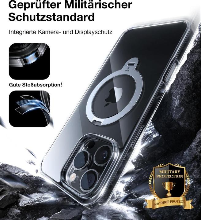 Actual product image Torras UPRO Ostand Spin (Apple iPhone 16 Pro)