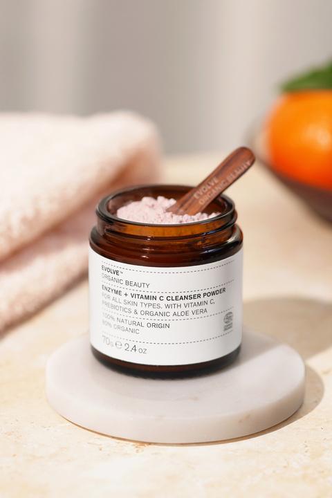 Image du produit Evolve Organic Beauty Nettoyant & tonifiant Vitamine C Cleanser 70 g (Chiffons de nettoyage)