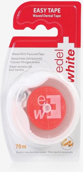 Produktbild Edel + White Easy Tape gewachste Zahnseide (70 m)