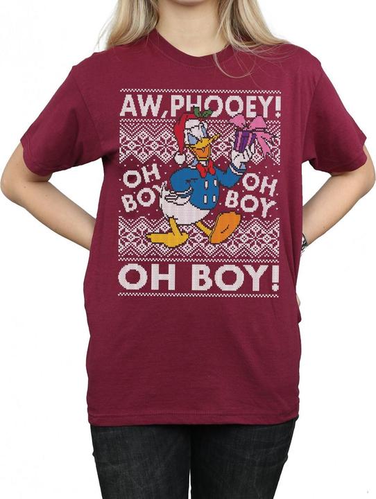Produktbild Disney Donald Duck Christmas Fair Isle TShirt (M)