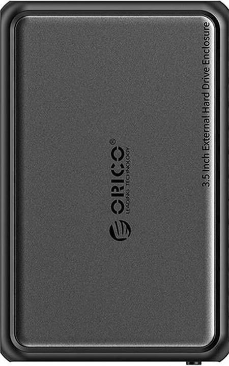 Orico DDL HDD/SSD enclosure 2.5" / 3.5", 5Gbps, USB-A to USB-B (black) (2.5", 3.5")