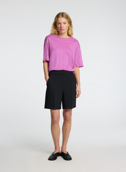 Actual product image Selected Femme Linen T-Shirt (XL)