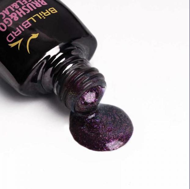 Produktbild BrillBird Brush & go Gel&lac GoGL 52 - 8ml (Gel-Effekt Nagellack)