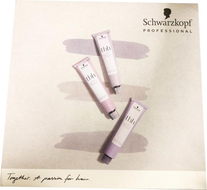 Schwarzkopf Professional TBH True Beautiful Honest Farbkarte