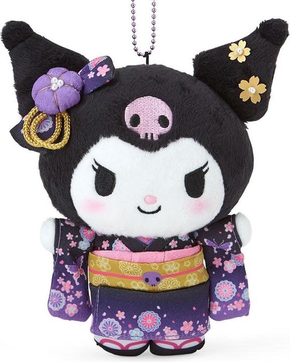 Immagine prodotto Sanrio Porta mascotte Kuromi (Kimono) - 18 cm (18 cm)