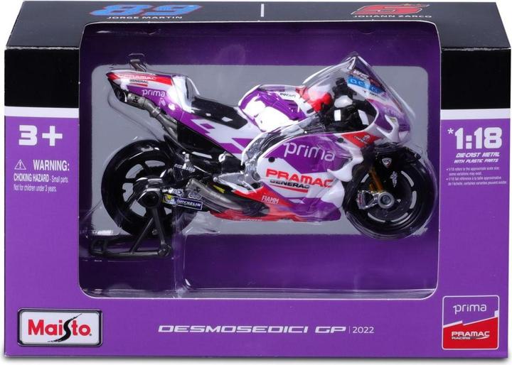 Image du produit Maisto Moto GP Moto 1/18 #5 Zarco 2022