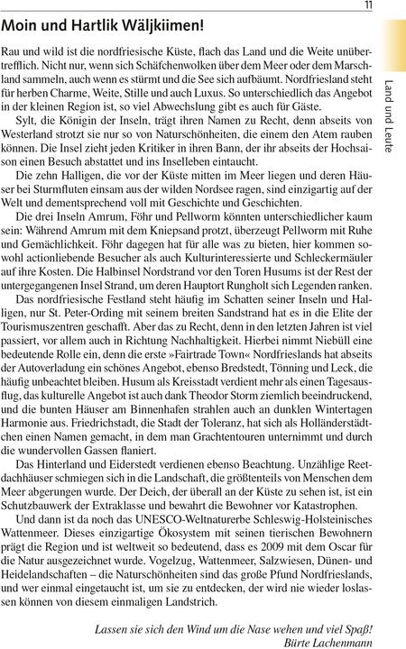 Immagine prodotto Reiseführer Nordfriesland (Tedesco, Bürte Lachenmann, 2024)