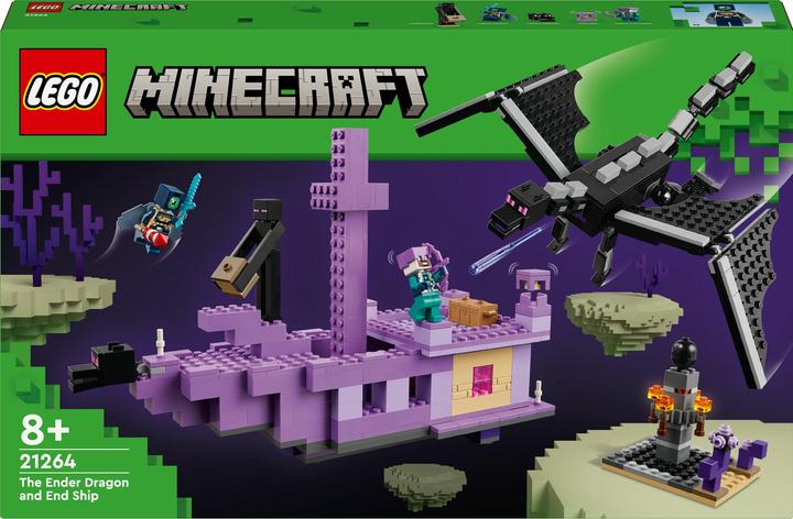 LEGO Der Enderdrache und das Endschiff (21264, LEGO Minecraft)