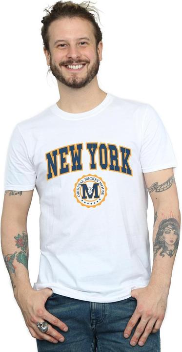 Immagine prodotto Disney Mickey Mouse New York Seal Maglietta Uomo (XL)
