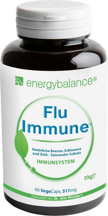 Actual product image Energybalance Flu Immune natural berries (60 Piece, Capsules, 39 g)