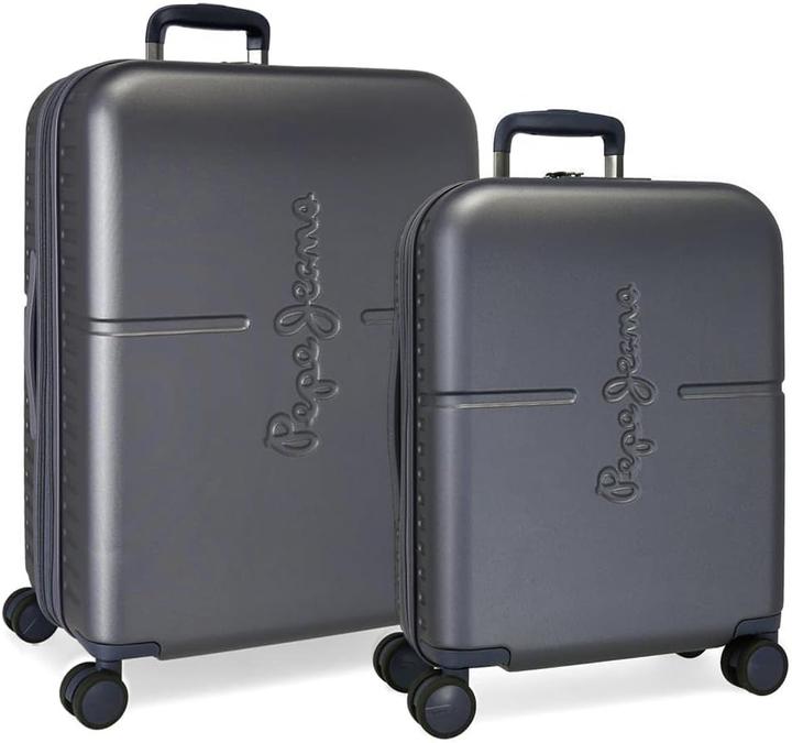 Image du produit Pepe Jeans Highlight Ensemble de trolley cabine, marine (79 l, M (50 - 90l))