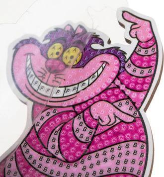 Image du produit Craft Buddy Cheshire Cat, Crystal Art Buddy ca. 11x8cm