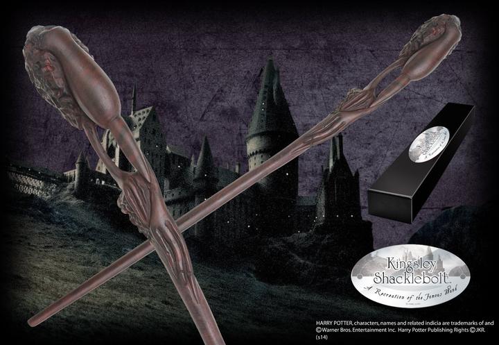 Produktbild Noble Collection Harry Potter Zauberstab Kingsley Shaklebolt (Charakter-Editi)