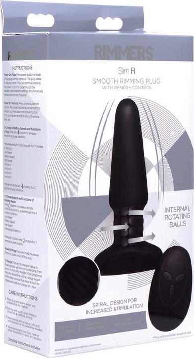 Produktbild XR Brands Slim R Smooth Rimming Plug with Remote Control